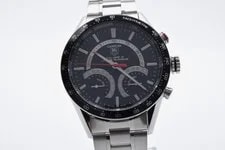 [N + /Box, Paper] TAG Heuer Carrera CV7A10 Black Calibre S Japan 4