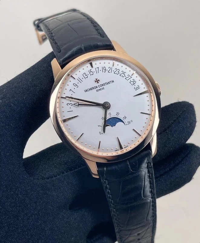 Vacheron Constantin Patrimony Moonphase Retrograde 18K Rose Gold 3