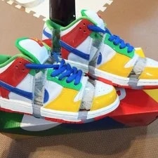 7.0US Nike Sb Dunk Low Sandy Fd8777-100 4