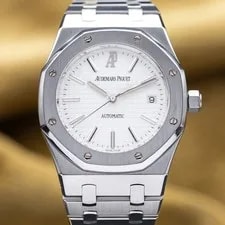 Audemars Piguet — Audemars Piguet Royal Oak Selfwinding 39mm White Dial Stainless Steel 15300st — Watch — resale