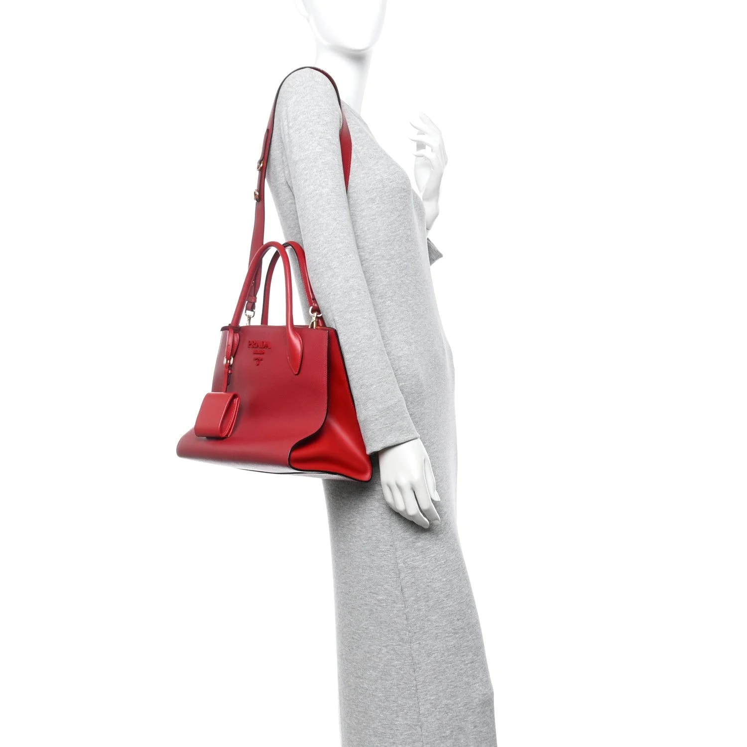 Medium Monochrome Top Handle Fuoco 2