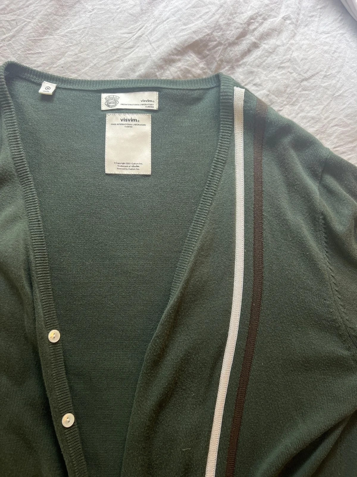 Visvim Cardigan — streetwear — resale