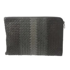 Bottega Veneta — Bottega Veneta Document Case Dark / #W3426 — Handbag — resale
