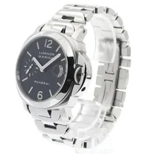 Panerai — Panerai Luminor Marina PAM00050 40mm SS Black Dial Automatic Date Small #C338 — Watch — resale