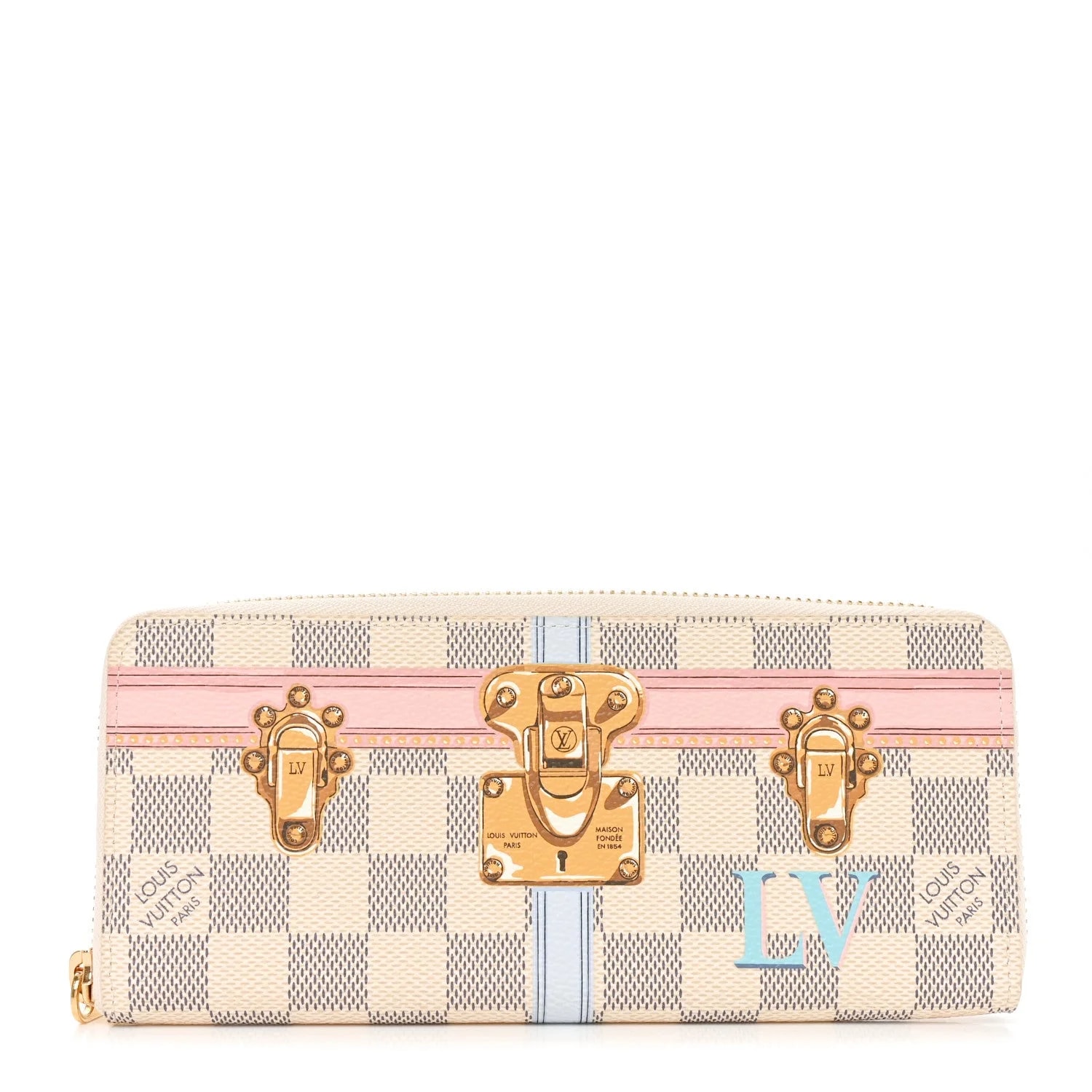 Louis Vuitton — Summer Trunks Clemence Wallet — Accessory — resale