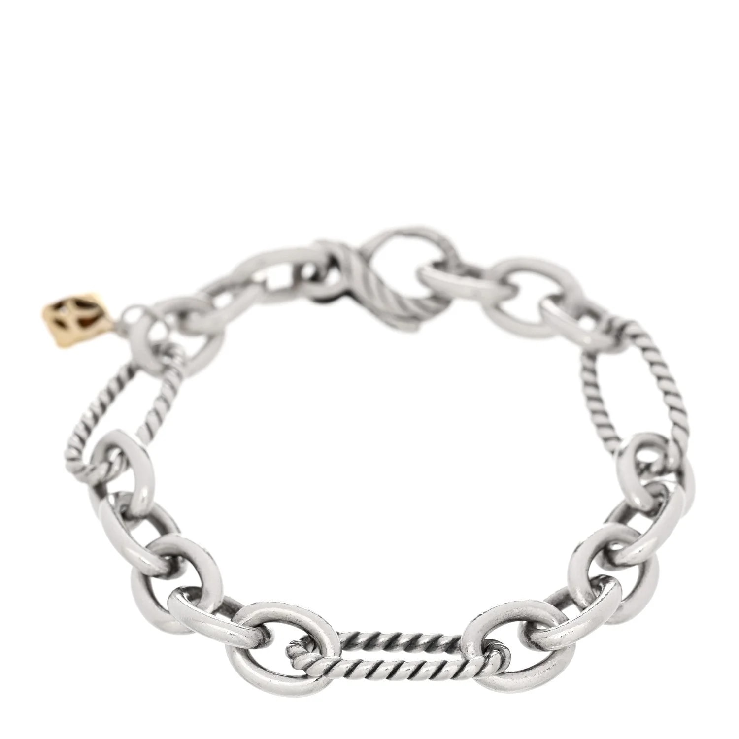 David Yurman — 18K Yellow Gold Elongated Link Chain — Jewelry — resale
