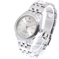 Tudor Glamour 53000 11P Diamond Date Silver Dial Automatic Boy's Watch_952729 3