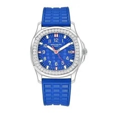 Patek Philippe — Patek Philippe Aquanaut 36MM White Arabic Numerals Dial Stainless Steel — Watch — resale
