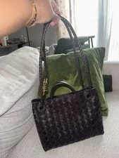 Bittega Veneta Small Andiamo Fondant Dust Pristine Condition 4