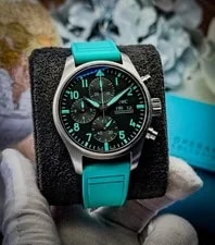 IWC Pilots Mercedes AMG Petronas 41mm - IW388108 - Full Set - Msrp $8,900 3