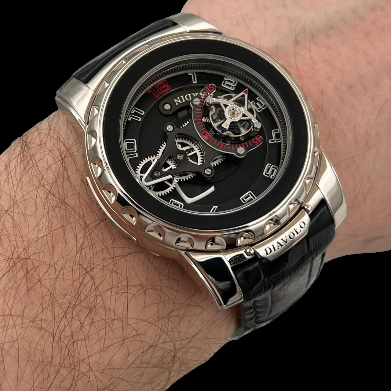 Worldofluxuryus — Ulysse Nardin Freak Diavolo 18K White Gold — Watch — resale