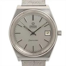 Omega — Omega Seamaster 166.0203 SS Silver Dial Cal 1012 — Watch — resale