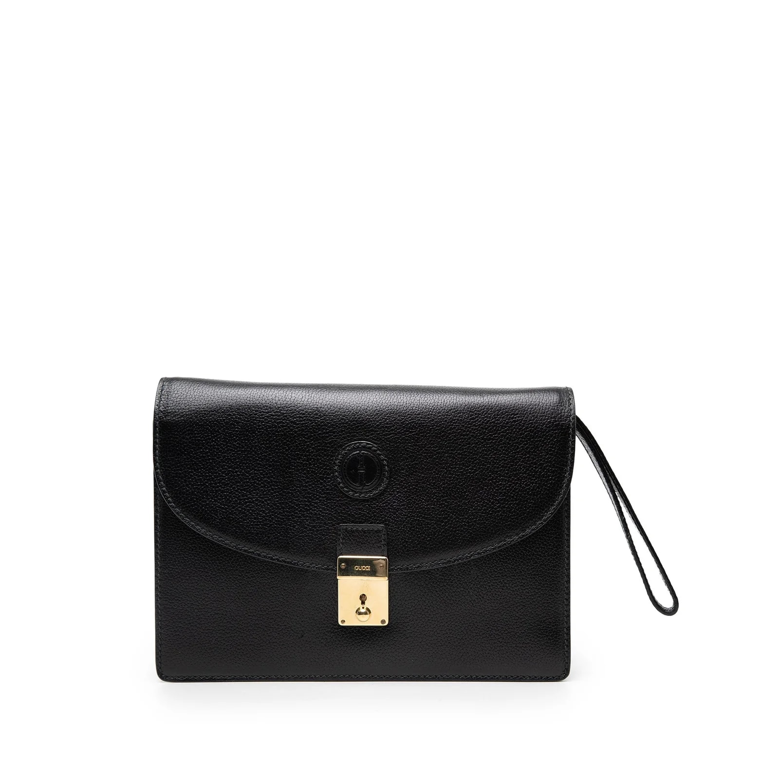 Gucci — Interlocking G Padlock Wristlet — Handbag — resale