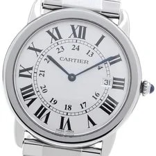 Cartier — Cartier Ronde Solo LM W6701005 Date Silver Dial Quartz Watch_957883 — Watch — resale