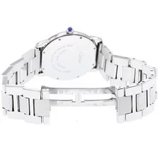 Cartier Ronde Solo LM W6701005 Date Silver Dial Quartz Watch_957883 4