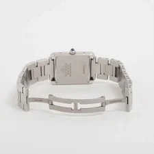 Cartier Tank Solo W5200013 SS QZ Silver-Face 3 Extra Links 4