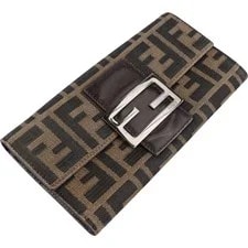 Fendi Monogram Baguette Buckle Wallet Tasche Schnalle Gürtel 3