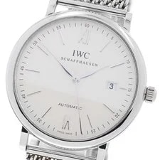 IWC Schaffhausen — IWC Schaffhausen Portofino IW356308 Date Black Dial Automatic Watch_957034 — Watch — resale