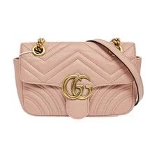 Gucci — Gucci GG Marmont Chain Logo - Excellent #1Y51DZG — Handbag — resale