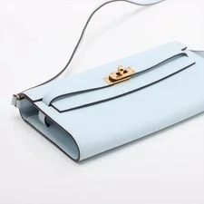 Hermès Kelly Wallet Brume Metal Fittings Z: 2021 4