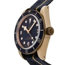 Tudor Heritage Black Bay Special Edition Bronze Auto 43mm Blue Strap 79250BB 2