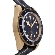 Tudor Heritage Black Bay Special Edition Bronze Auto 43mm Blue Strap 79250BB 3