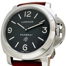 Panerai — Panerai Luminor Pam00000 Watches Stainless Steel/leather Hand Winding Black... — Watch — resale
