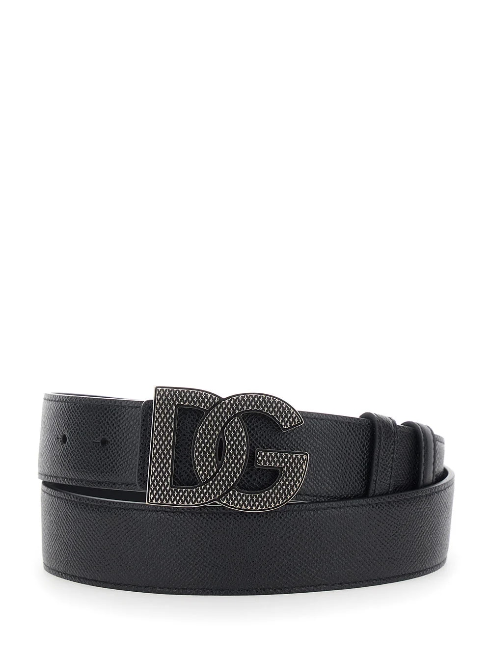 Dolce & Gabbana — Dolce & Gabbana Logo Buckle Belt — — Accessory — resale