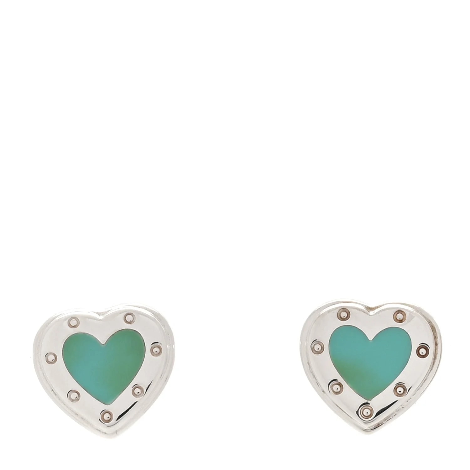 Tiffany & Co. — Enamel Mini Return To Tiffany Love Heart — Jewelry — resale