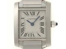 Cartier — Cartier Tank Française SM W51008Q3 Stainless Steel 20mm White Dial #DW2013 — Watch — resale