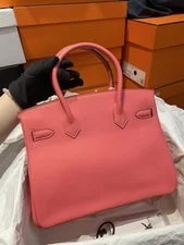 Hermes Birkin 30 Lipstick U5 Palladium HW PHW Square Q Auth 2