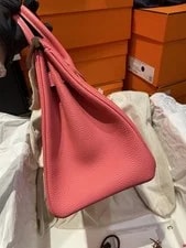 Hermes Birkin 30 Lipstick U5 Palladium HW PHW Square Q Auth 3