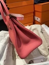 Hermes Birkin 30 Lipstick U5 Palladium HW PHW Square Q Auth 4