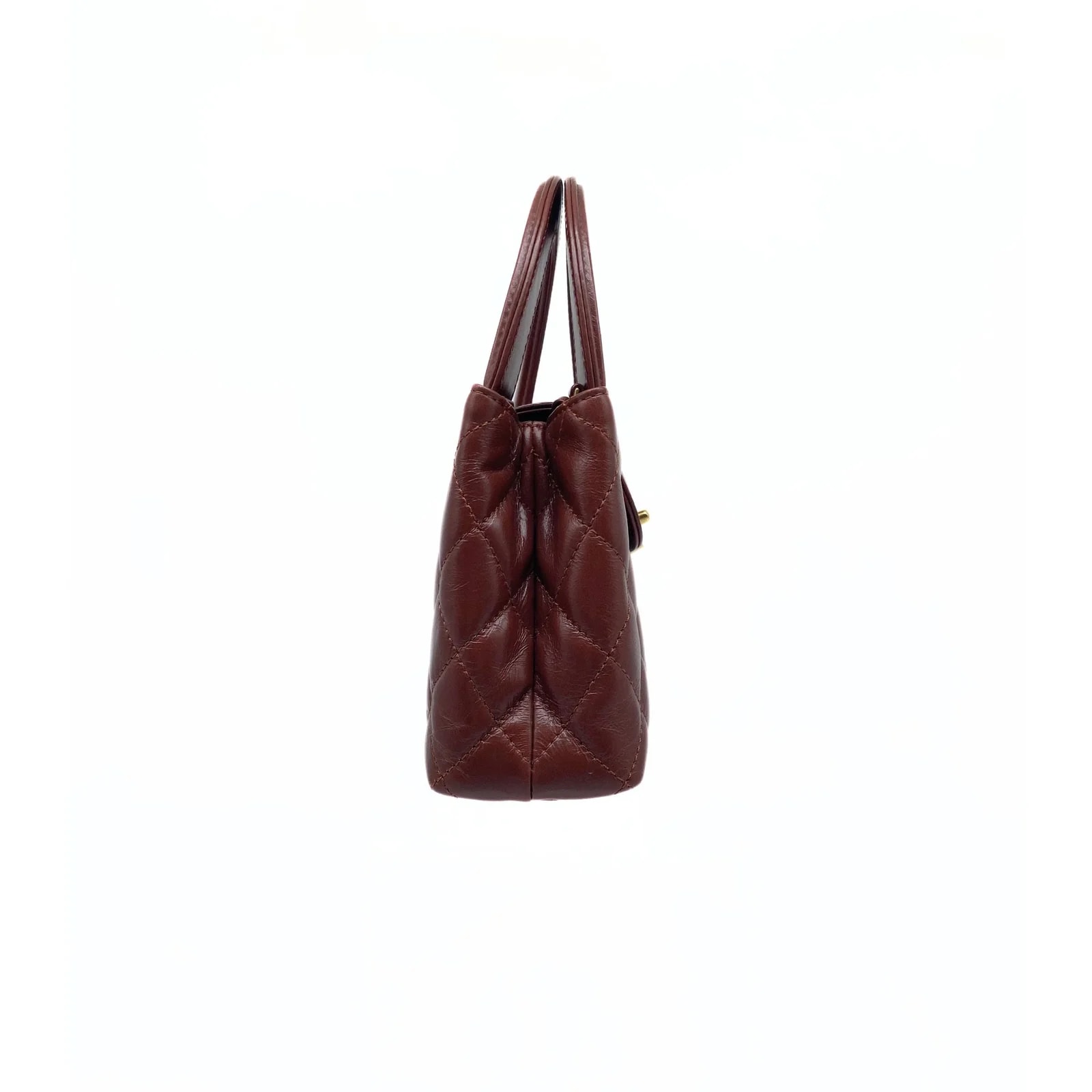 Chanel Kelly Shopper Shiny Aged Calf 4