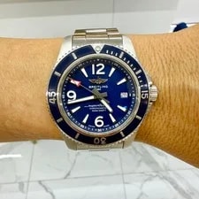 Breitling Superocean 42MM A17366 Blue Dial Stainless Steel Automatic 2