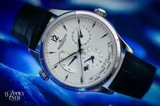 Jaeger-LeCoultre — 2020 Jaeger-LeCoultre Master Geographic Ref Q1428421 39mm Silver Dial — Watch — resale