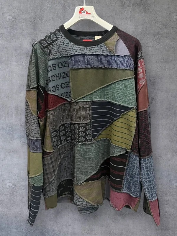 Supreme — Supreme Patchwork Longsleeve — streetwear — resale