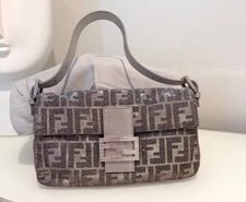 Fendi — Fendi Baguette - / /Palladium - Authenticity Tags, Dust — Handbag — resale