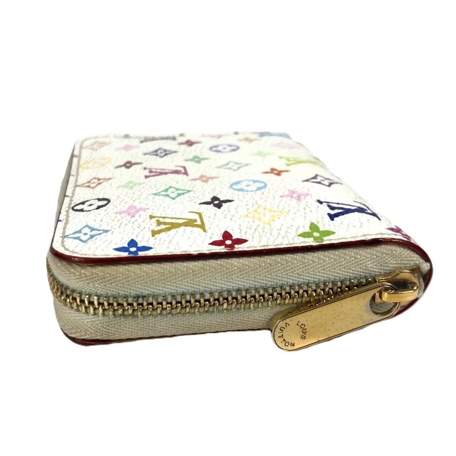 Louis Vuitton Multicolore Litchi Multicolore Coin /Coin Case 4
