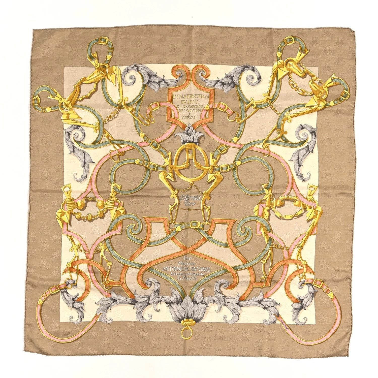 Hermès — L'Instruction du Roy Scarf 90 — Accessory — resale