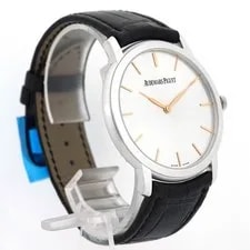 Audemars Piguet Jules Audemars Extra Thin 15180BC.OO.A002CR.01 Automatic Sil... 4