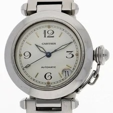 Cartier — Cartier Pasha C W31015M7 White — Watch — resale