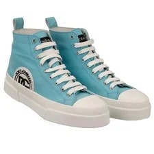 Dolce & Gabbana — Dolce & Gabbana Portofino High Top Shoes Logo 44 UK 10 — Sneaker — resale