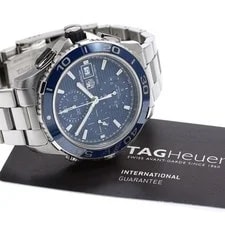 Tag Heuer — TAG Heuer Aquaracer CAK2112.BA0833 43mm SS Blue #C7049 — Watch — resale
