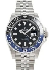 Rolex — Rolex GMT MasterⅡ 126710BLNR Stainless Steel 40mm Rotating Bezel #KMW1703 — Watch — resale