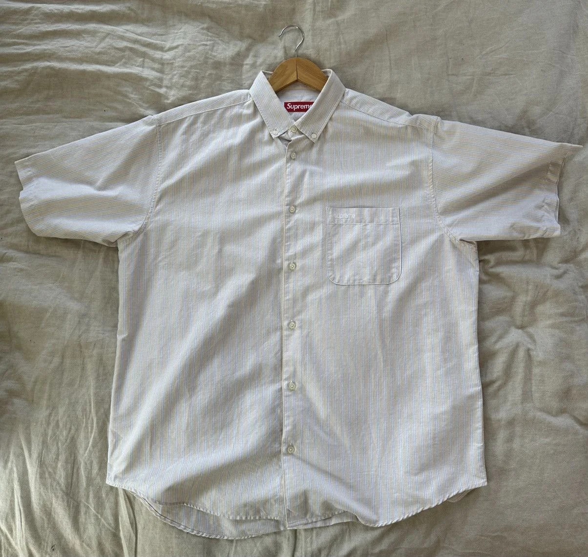 Loose Fit Short Sleeve Shirt — streetwear — resale