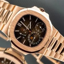 Patek Philippe Nautilus 5712/1R-001 Moonphase Rose Gold Chocolate Dial 40mm 4