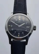 IWC — IWC 4421 Schaffhausen Pilot's IW442101 Mark 12 Date Black di — Watch — resale