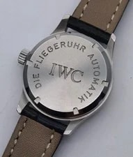 IWC 4421 Schaffhausen Pilot's IW442101 Mark 12 Date Black di 4