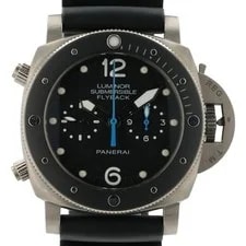 Panerai Luminor Submersible Black Dial Titanium 47mm Automatic ’s PAM00615 2